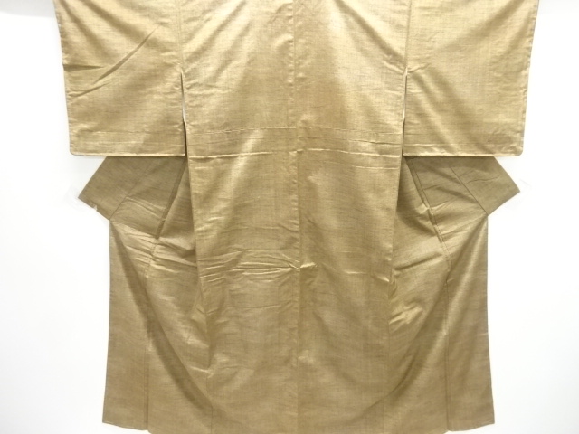 JAPANESE KIMONO / TSUMUGI / WOVEN STRIPE